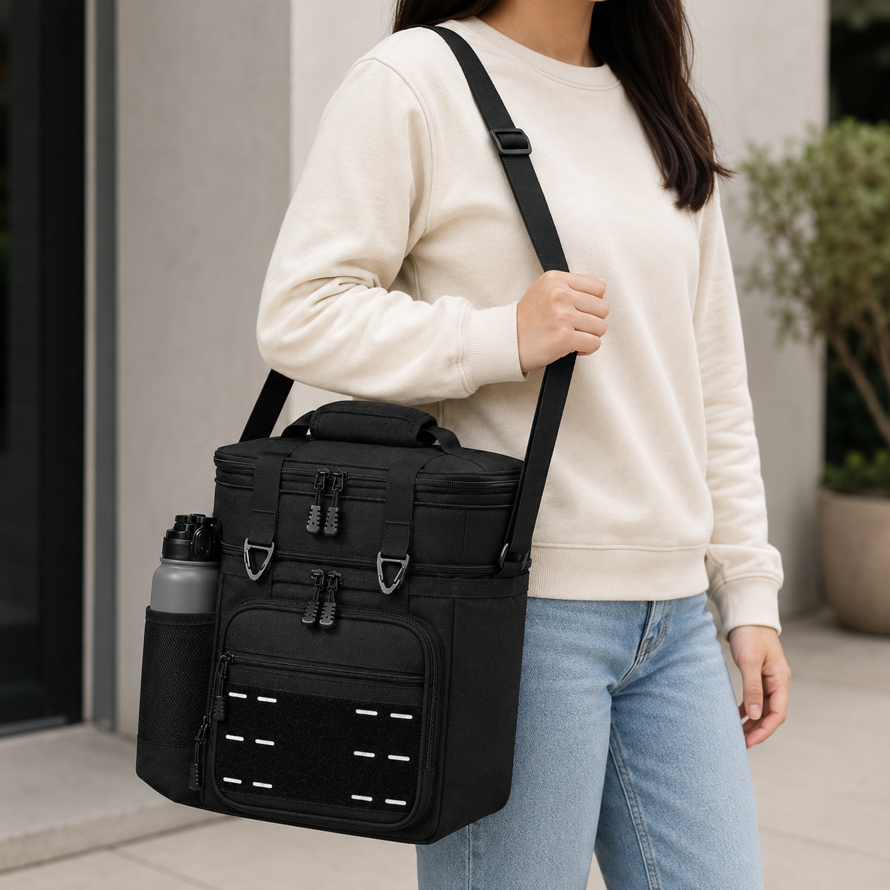 Insulated Lunch Tote with Cooling Features & Organized Compartments for Adults – Perfect for Work, Picnics, and Outdoor Use