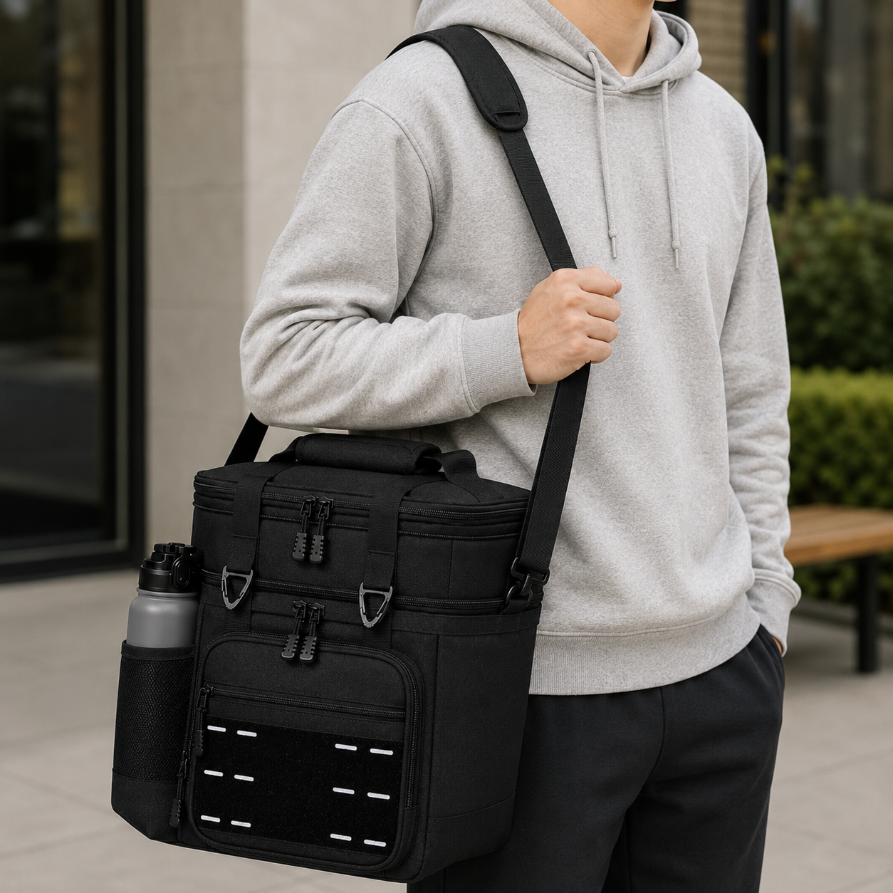 Insulated Lunch Tote with Cooling Features & Organized Compartments for Adults – Perfect for Work, Picnics, and Outdoor Use