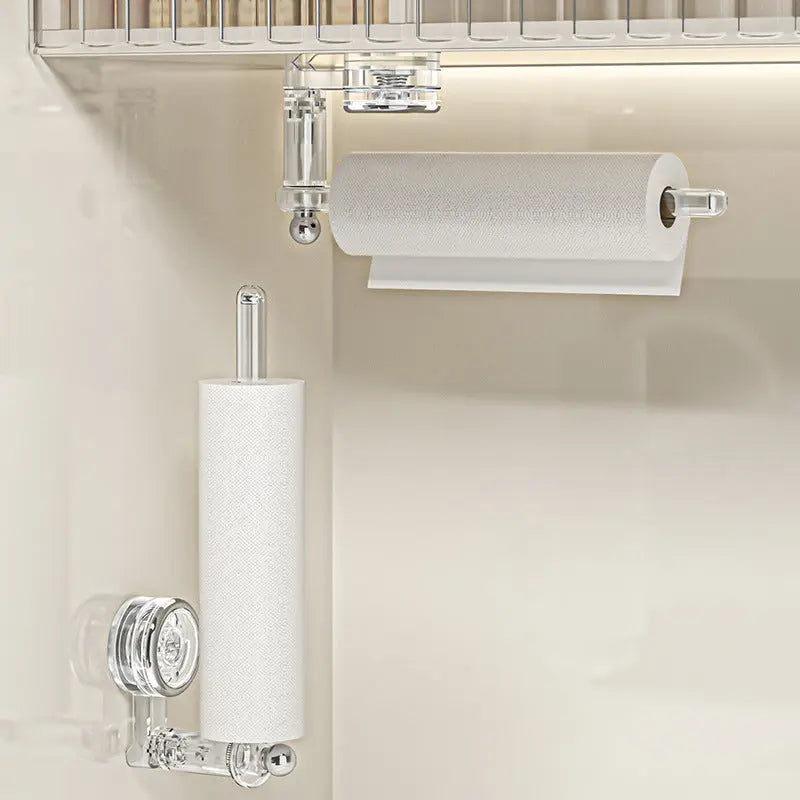 180° Rotating Kitchen Towel Holder - Suction Cup for Easy Installation