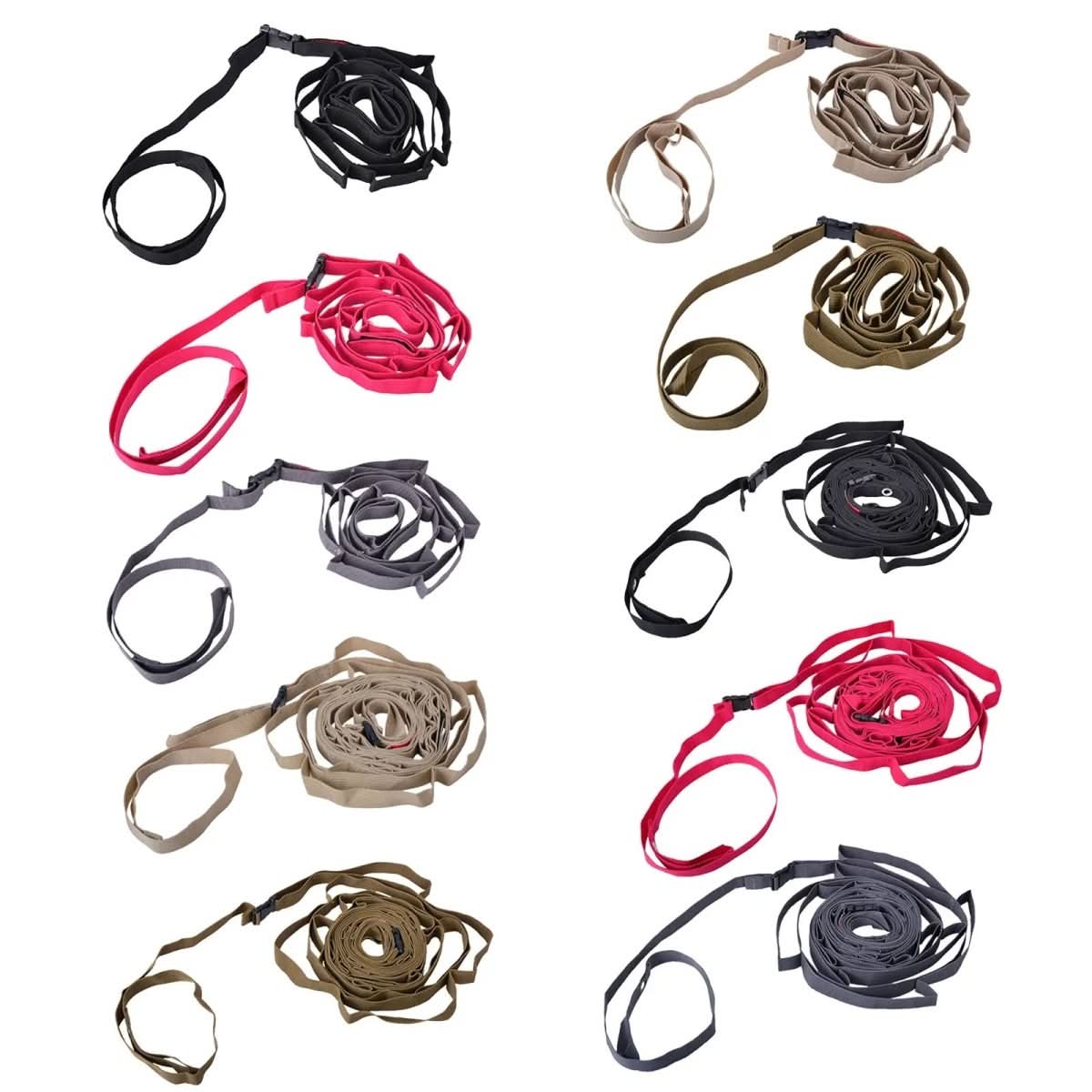 Adjustable Length Outdoor Hanging Rope for Camping and Hiking