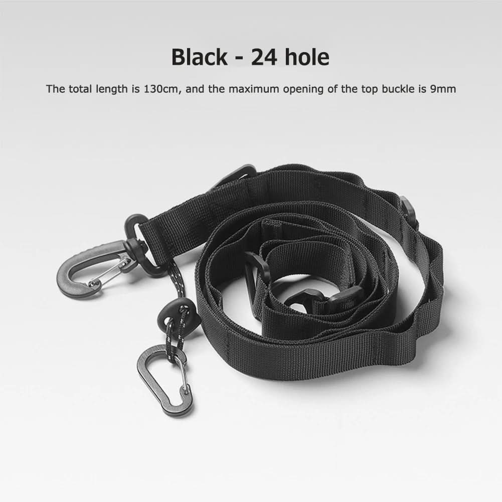 Adjustable Length Outdoor Hanging Rope for Camping and Hiking