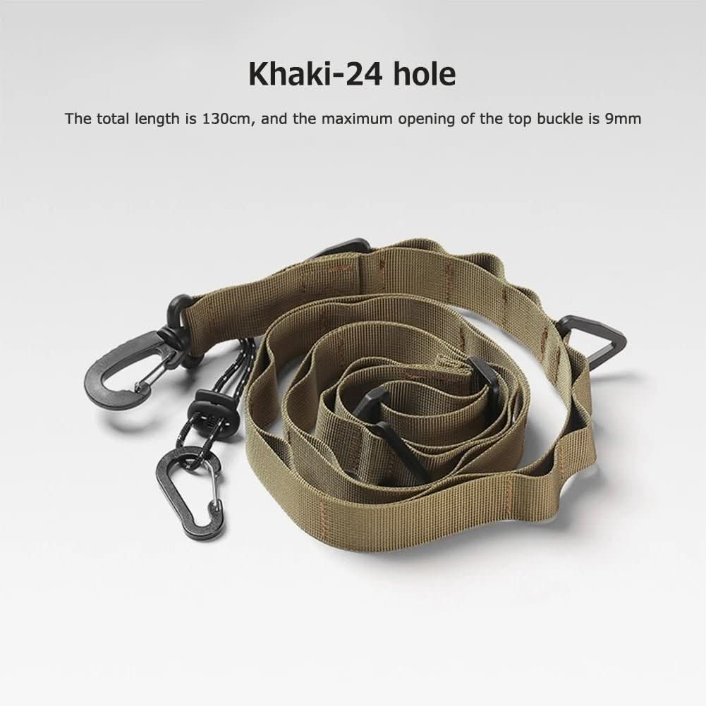 Adjustable Length Outdoor Hanging Rope for Camping and Hiking