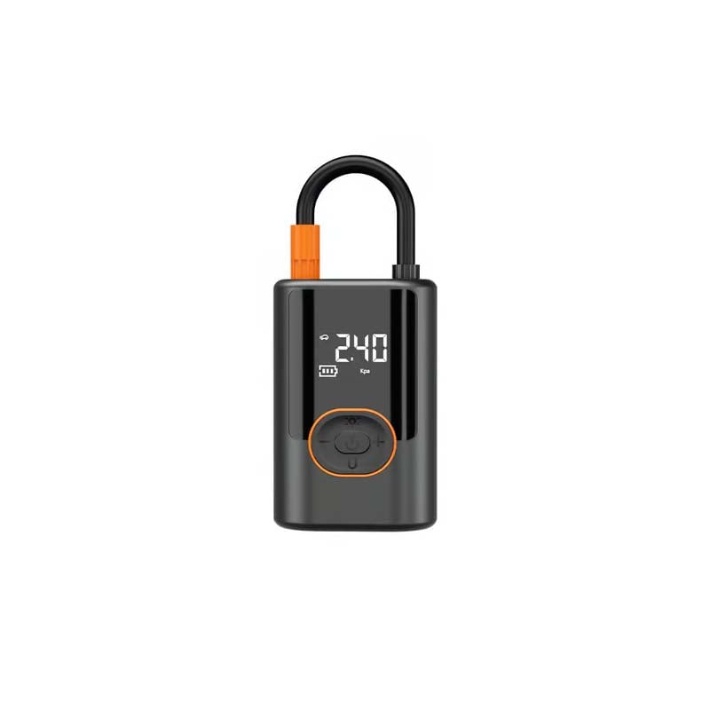 Portable Air Inflator for Cars, Bikes, and Balls – LCD Display & LED Light