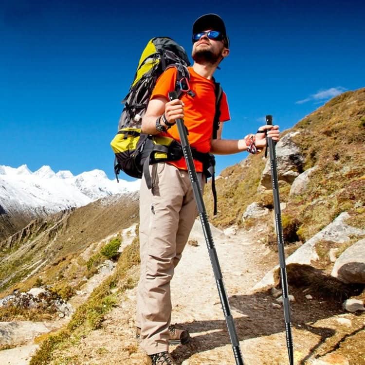 Foldable Hiking Sticks with Multitool | Compact Trekking Poles for Outdoors