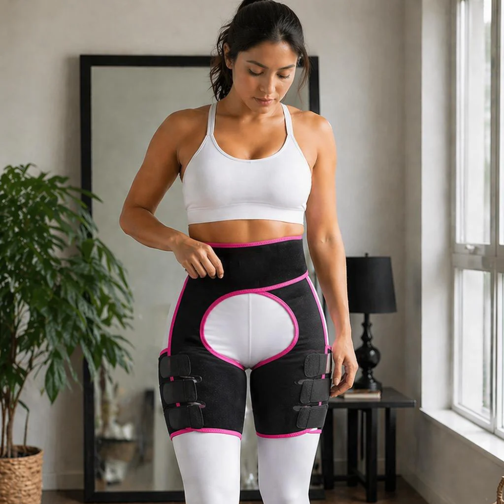 Compression Support Band for Hip and Thigh – Adjustable for Daily Use