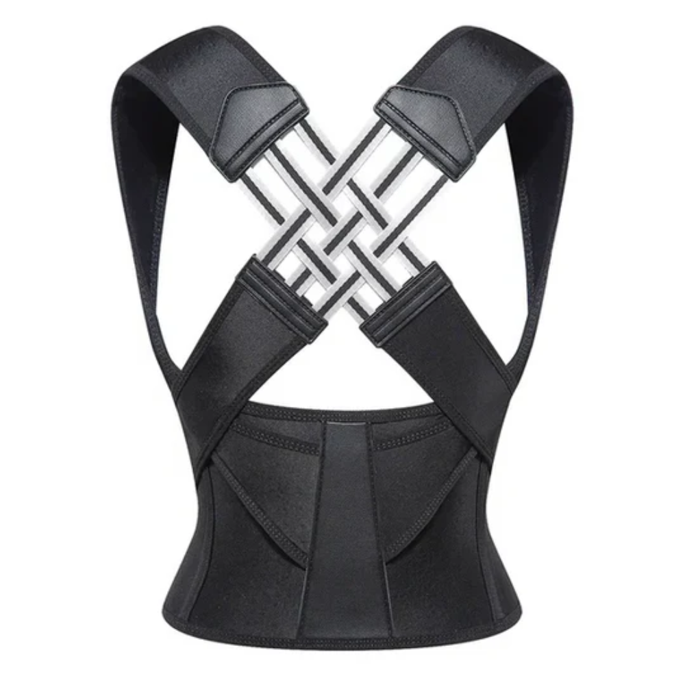 Everyday Comfort Adjustable Support Brace for Posture Correction