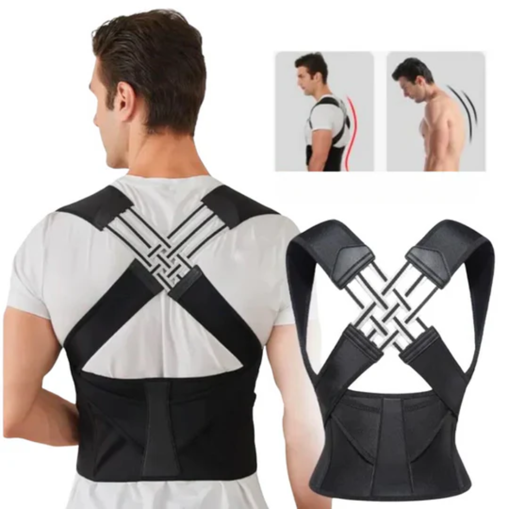 Everyday Comfort Adjustable Support Brace for Posture Correction