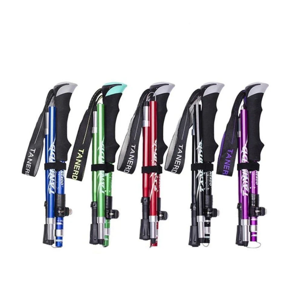 Collapsible Trekking Poles for Hiking and Outdoor Adventures