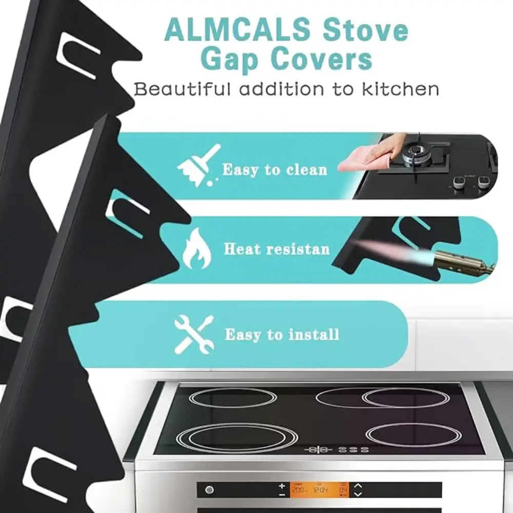 Versatile Kitchen Gap Sealer – Custom Fit for Your Stove