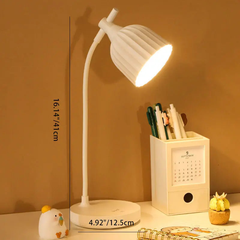 Versatile LED Workspace Lamp with Adjustable Brightness