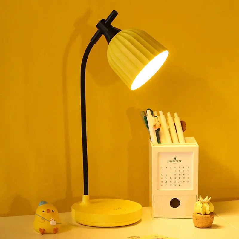 Versatile LED Workspace Lamp with Adjustable Brightness