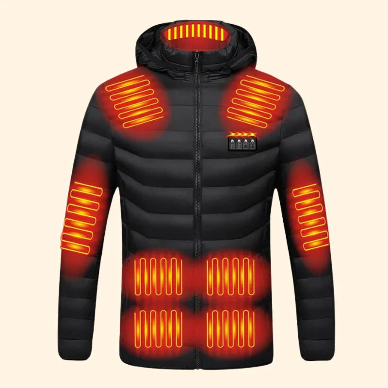 Adjustable Warmth Puffer Jacket for Men and Women