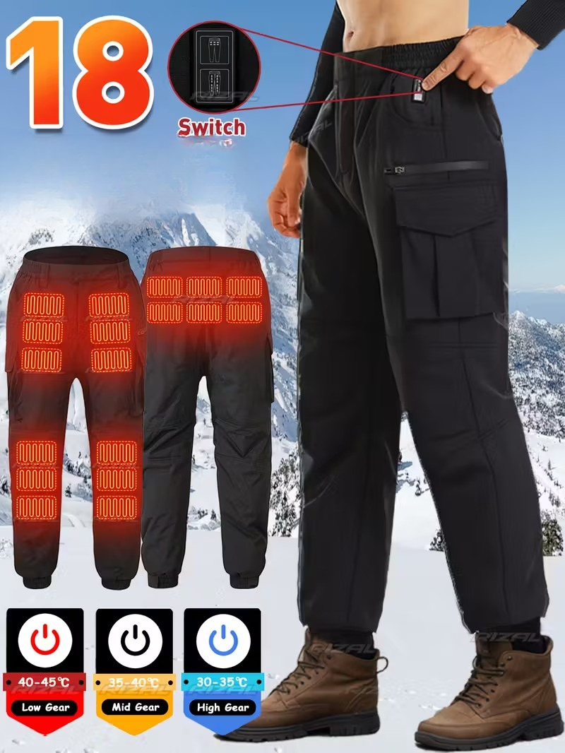 Work Trousers with Heating – 18 Heating Zones and Multi-Setting Control