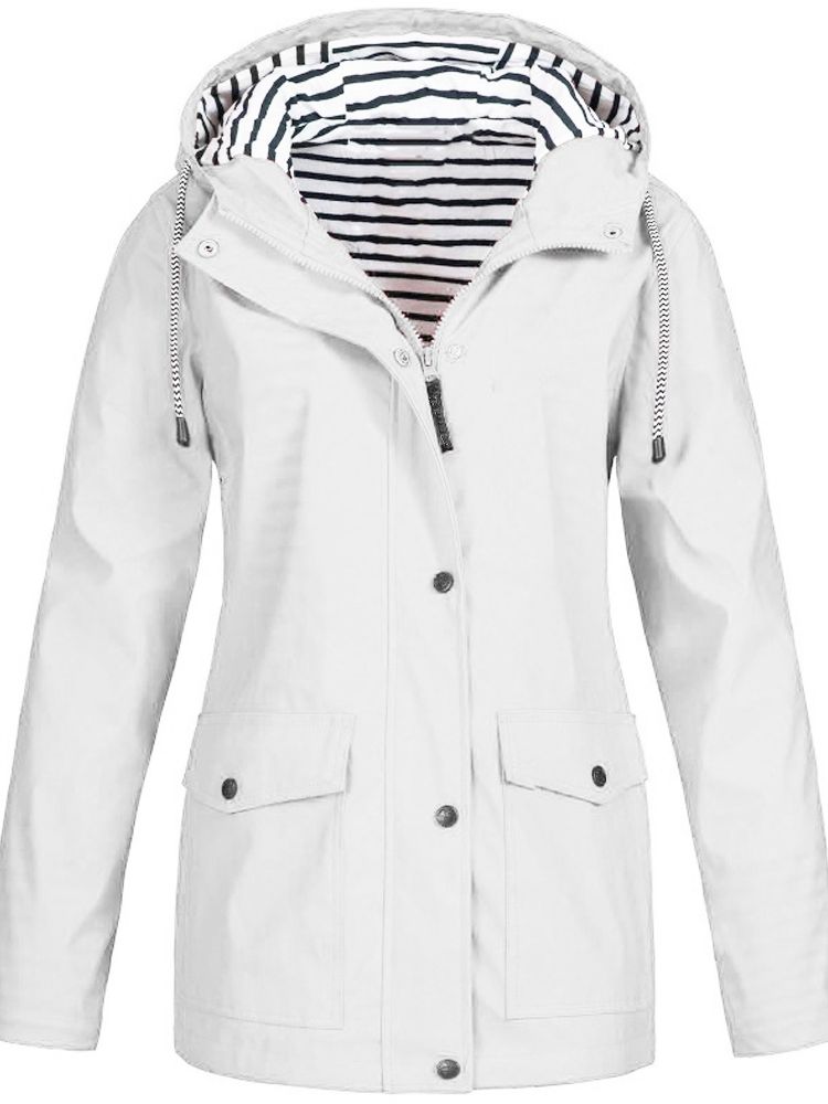 ElementGuard Stylish Waterproof Windbreaker for Women