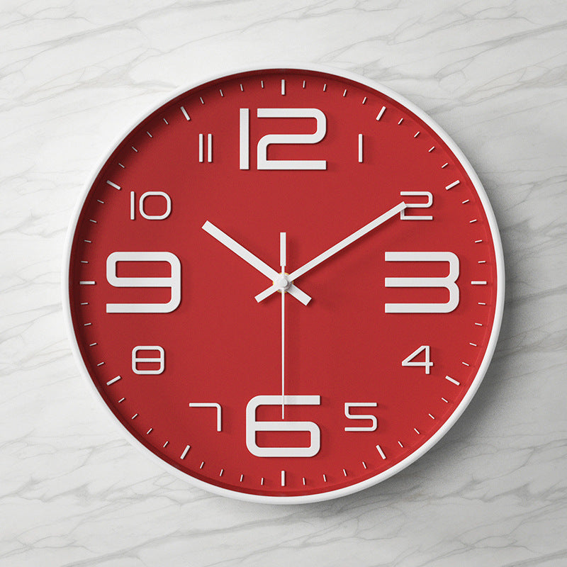 Large Silent Wall Clock - Eco-Friendly Decor for Calm Environments