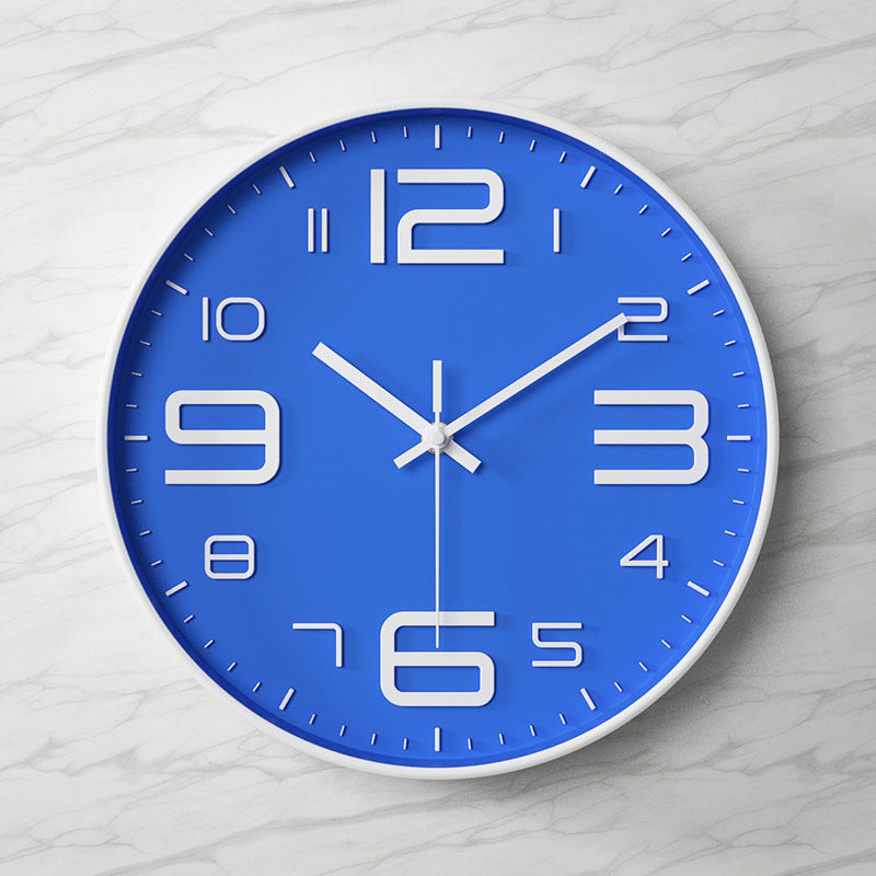 Large Silent Wall Clock - Eco-Friendly Decor for Calm Environments