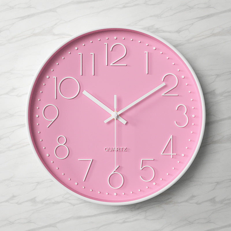 Large Silent Wall Clock - Eco-Friendly Decor for Calm Environments