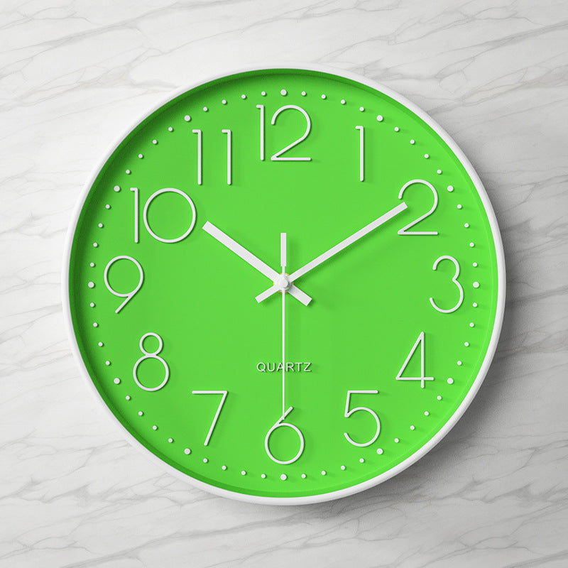Large Silent Wall Clock - Eco-Friendly Decor for Calm Environments