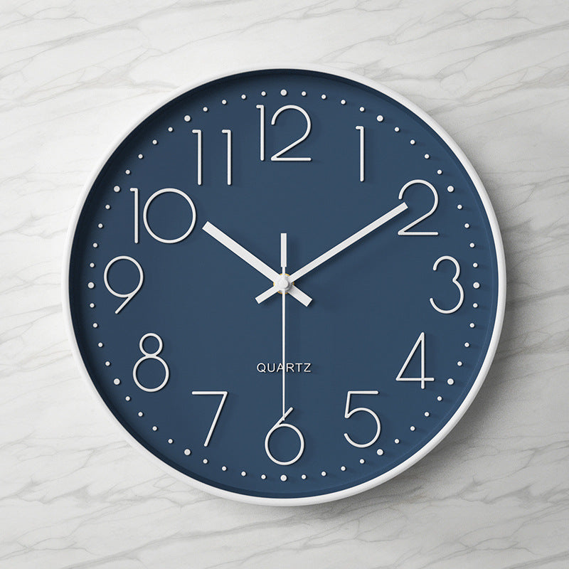 Large Silent Wall Clock - Eco-Friendly Decor for Calm Environments