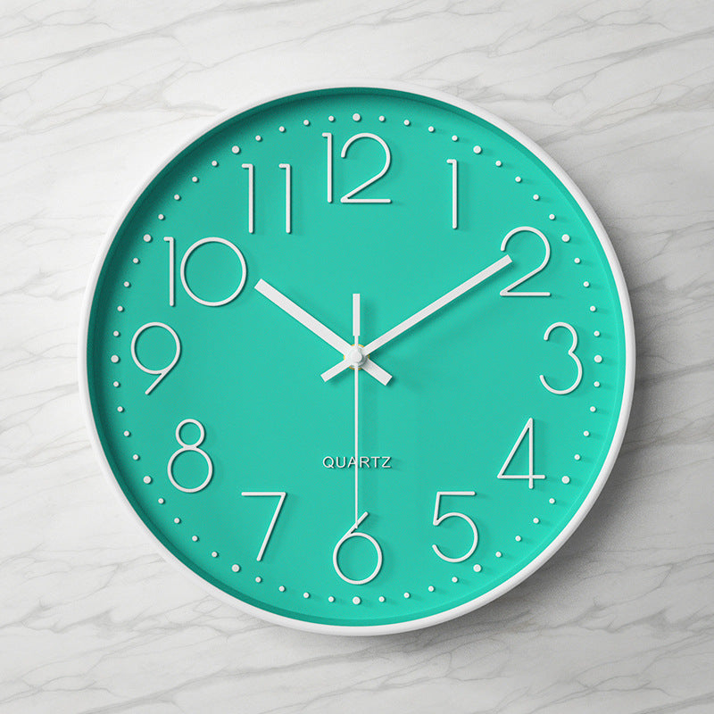 Large Silent Wall Clock - Eco-Friendly Decor for Calm Environments