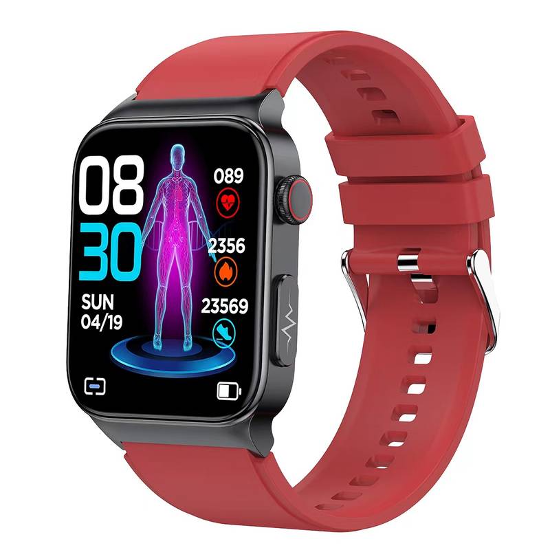 Health Monitoring Smartwatch with ECG and Blood Glucose Tracking