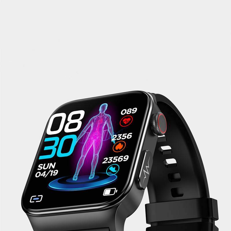 Health Monitoring Smartwatch with ECG and Blood Glucose Tracking