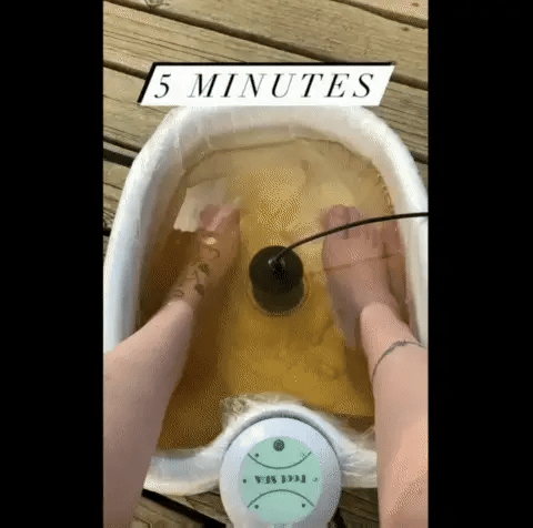 Ionic Foot Spa for Detox and Natural Energy Boost - Relaxation at Home