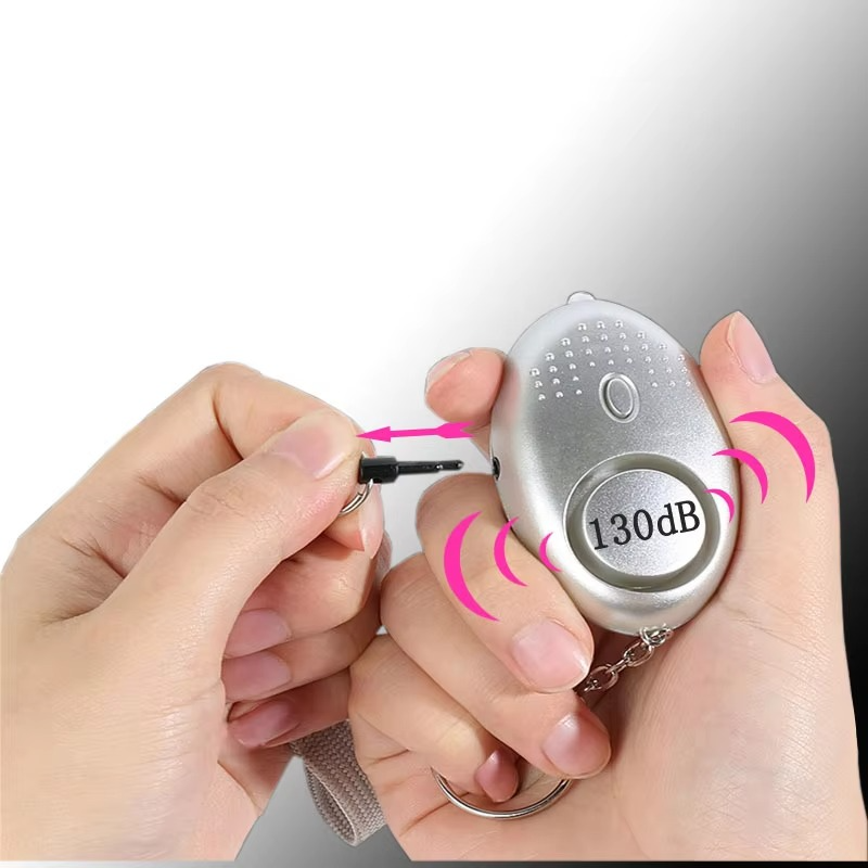 Personal Safety Keychain with 130dB Emergency Alarm
