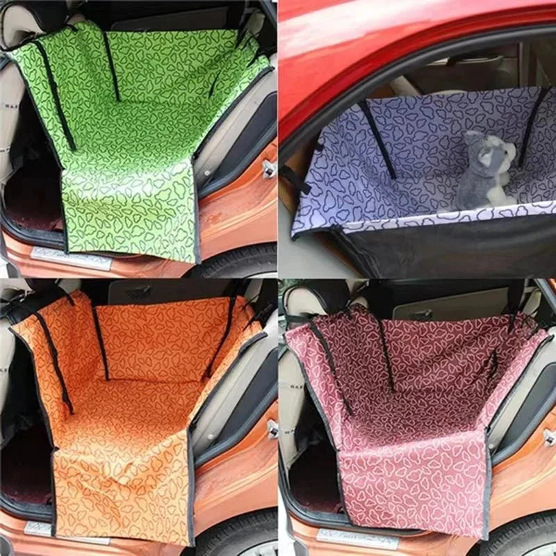 Waterproof Dog Car Seat with Padded Cushion for Safe Travel