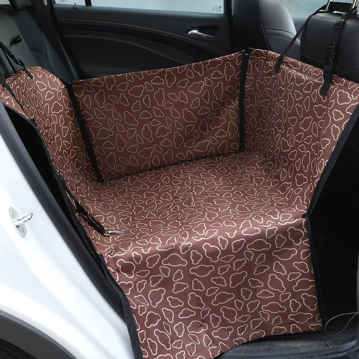 Waterproof Dog Car Seat with Padded Cushion for Safe Travel