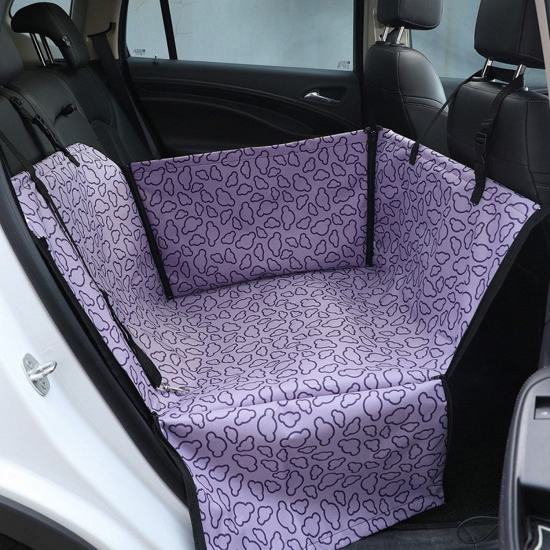 Waterproof Dog Car Seat with Padded Cushion for Safe Travel