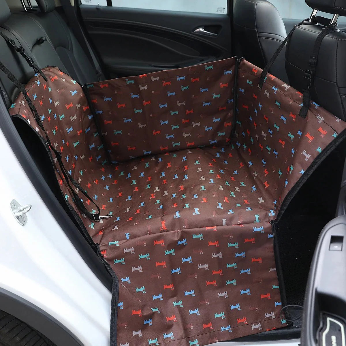 Waterproof Dog Car Seat with Padded Cushion for Safe Travel