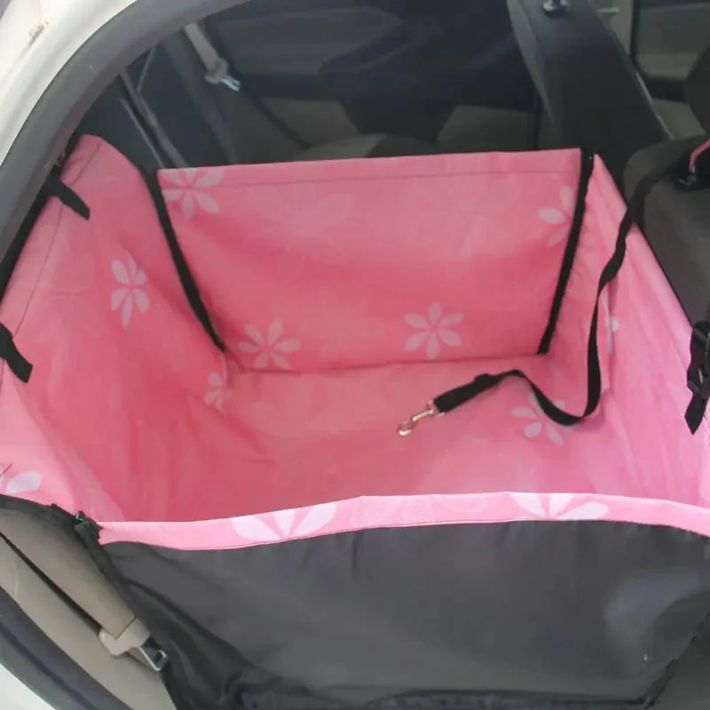 Waterproof Dog Car Seat with Padded Cushion for Safe Travel