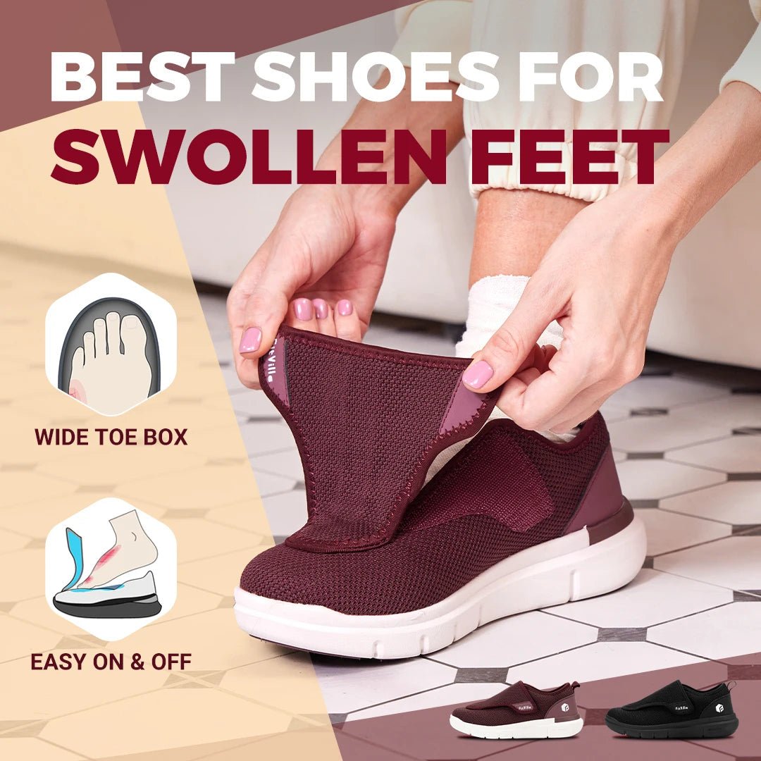 ComfortPlus Extra Roomy Women's Walking Sneakers with Custom Fit
