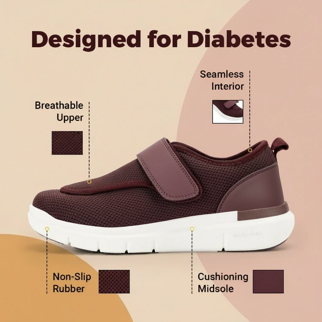 ComfortPlus Extra Roomy Women's Walking Sneakers with Custom Fit