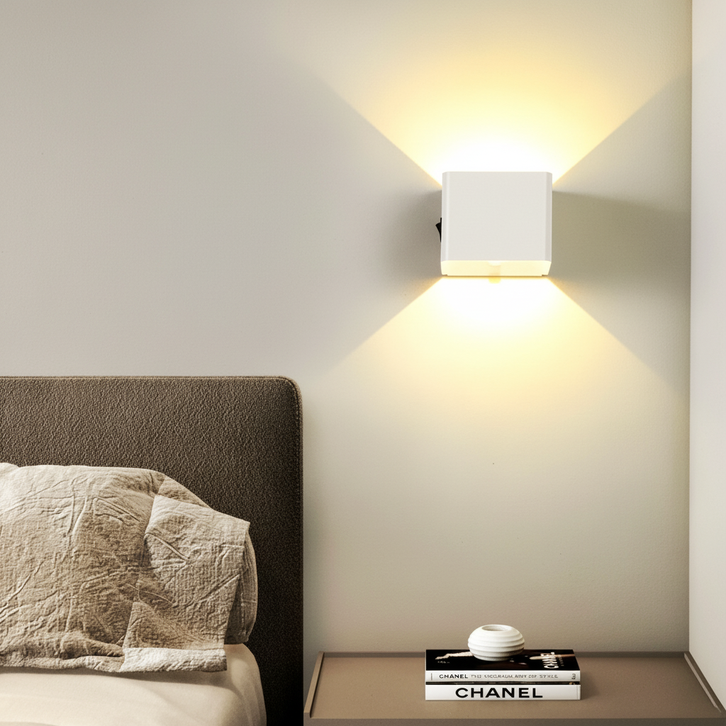 Smart Cube LED Wall Light with Motion Detection