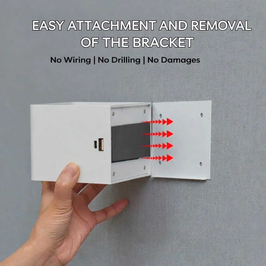 Smart Cube LED Wall Light with Motion Detection