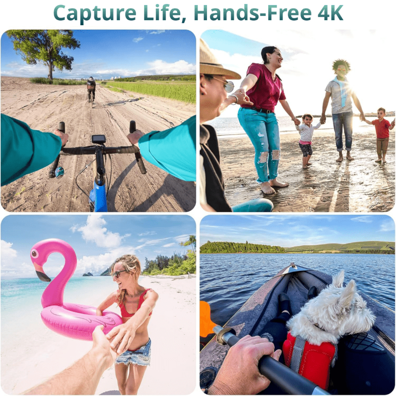 ExtremePro 4K Waterproof Action Camera Kit for Adventurers