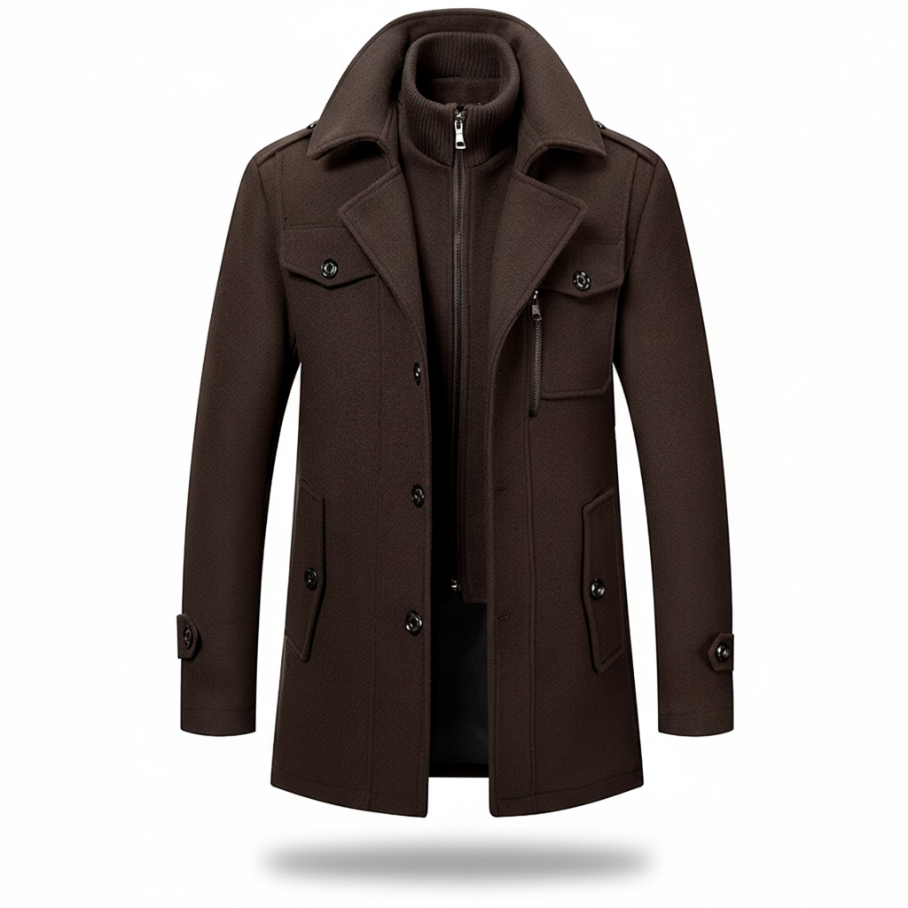 Men's Cozy Shield Long Winter Coat
