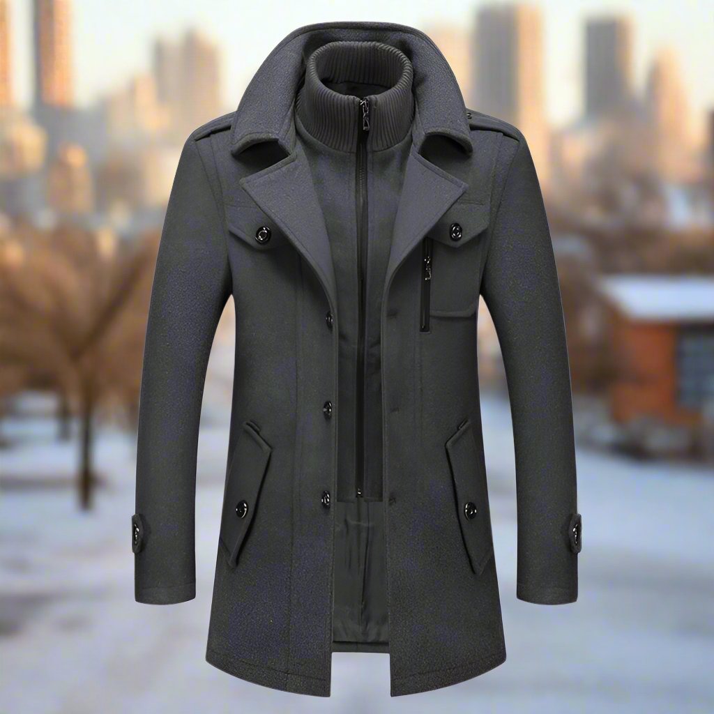 Men's Cozy Shield Long Winter Coat