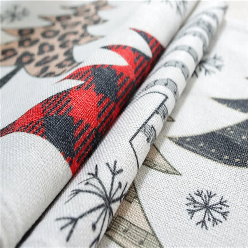 Festive Holiday Table Runner with Elegant Design
