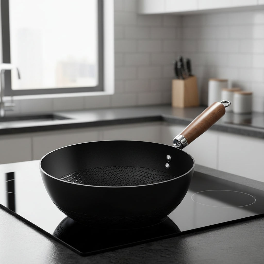 MasterChef Iron Wok for Superior Cooking Performance