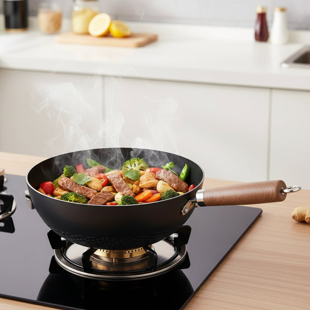 MasterChef Iron Wok for Superior Cooking Performance