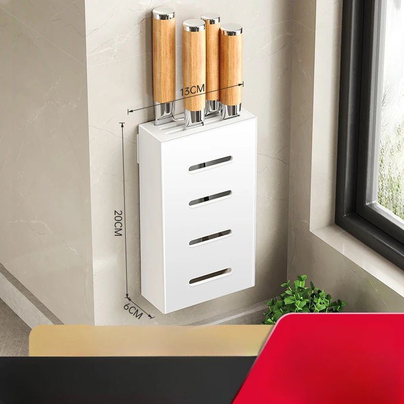 Space-Saving Knife Organizer for Effortless Kitchen Storage