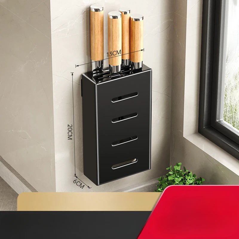 Space-Saving Knife Organizer for Effortless Kitchen Storage