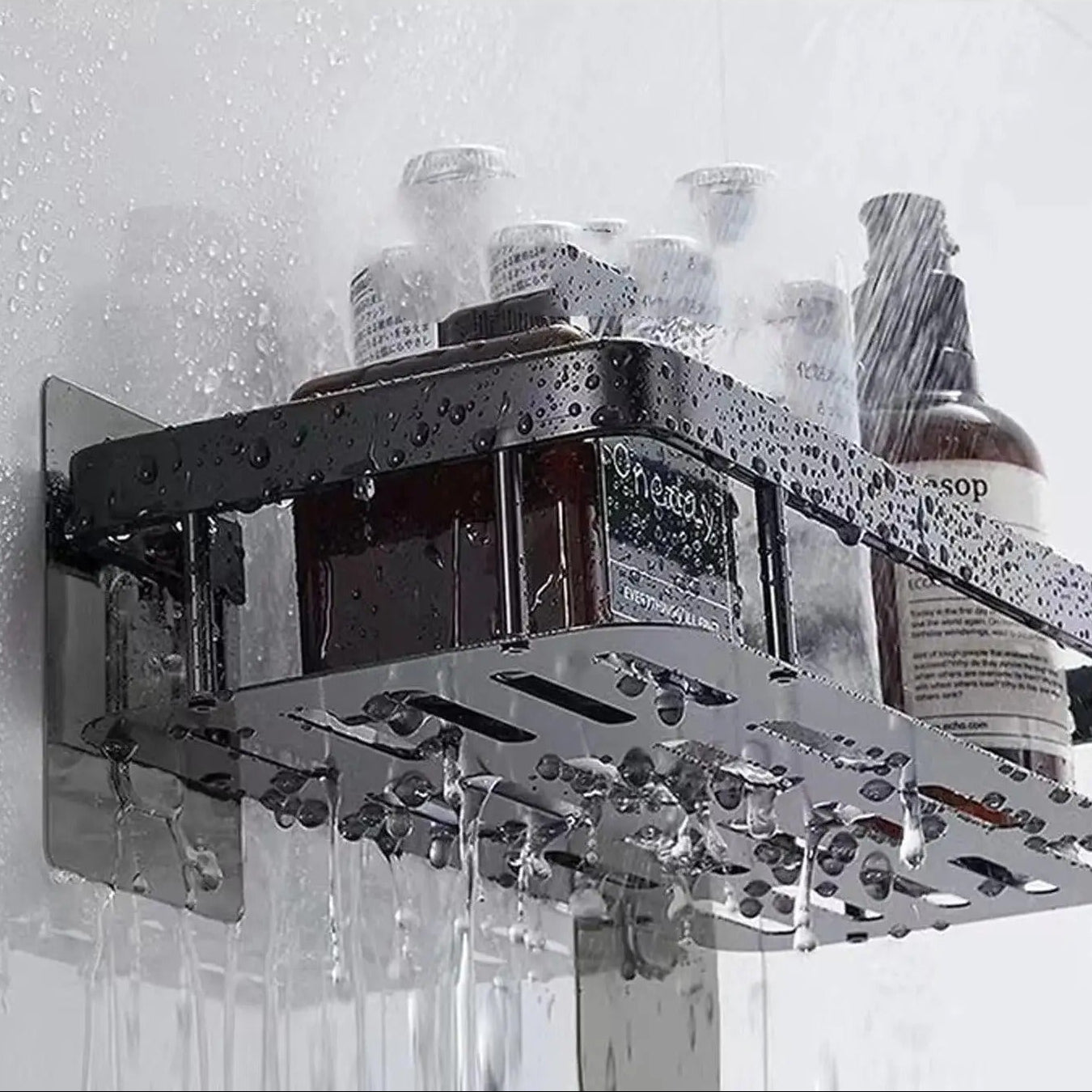 Space-Saving Wall Shelf – No Tools Required for Setup