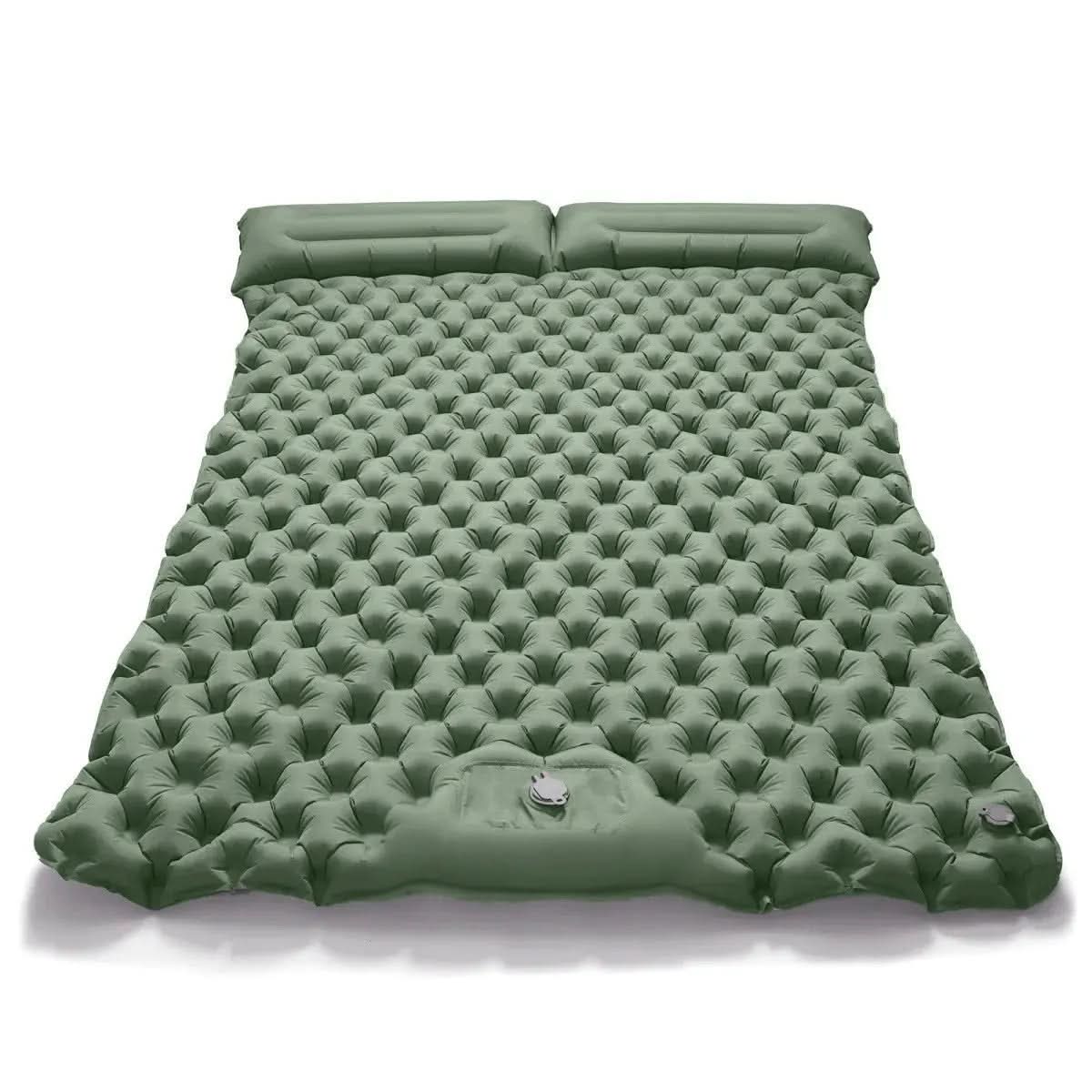 Lightweight Self-Inflating Double Camping Mattress with Auto-Inflation