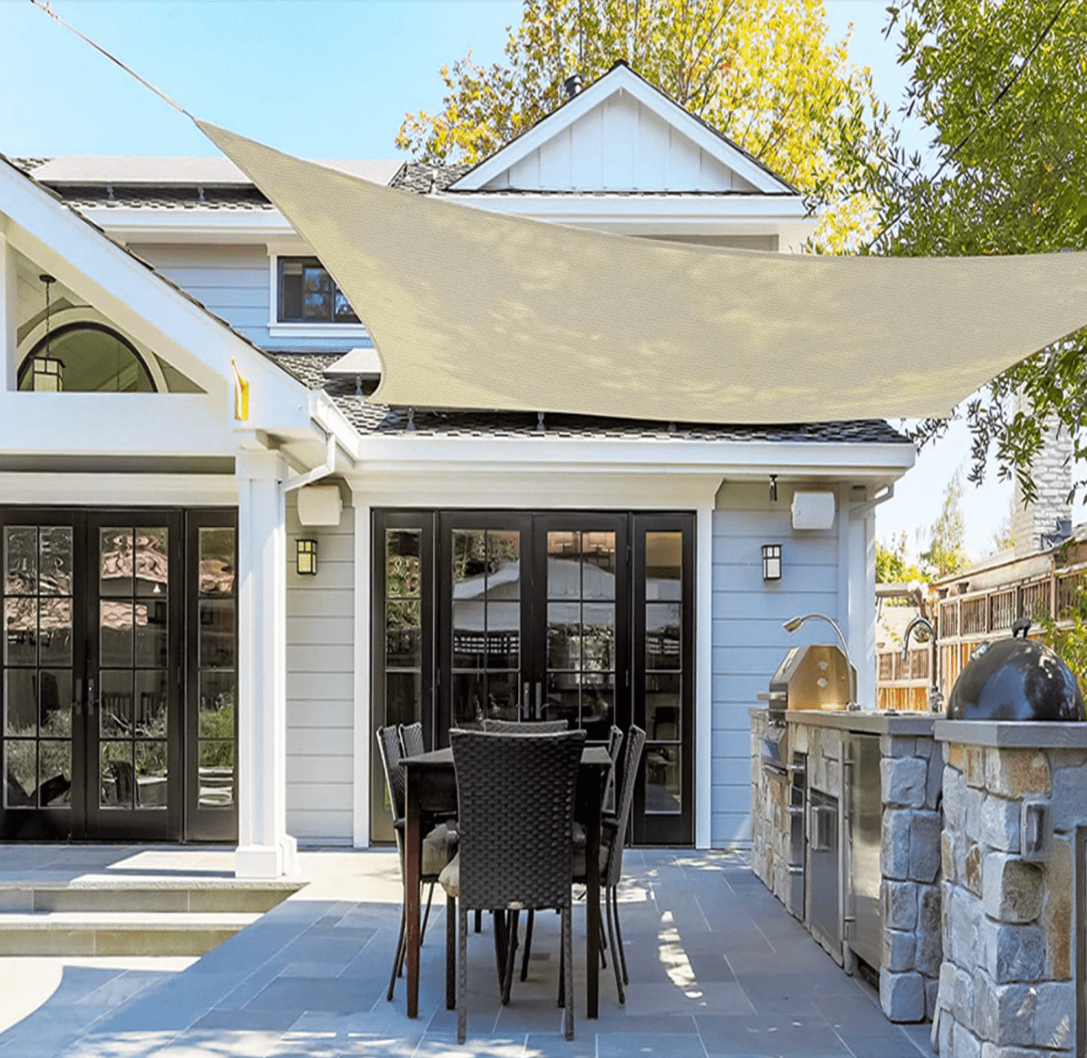 AquaShade Elite UV-Resistant Canopy for Outdoor Spaces