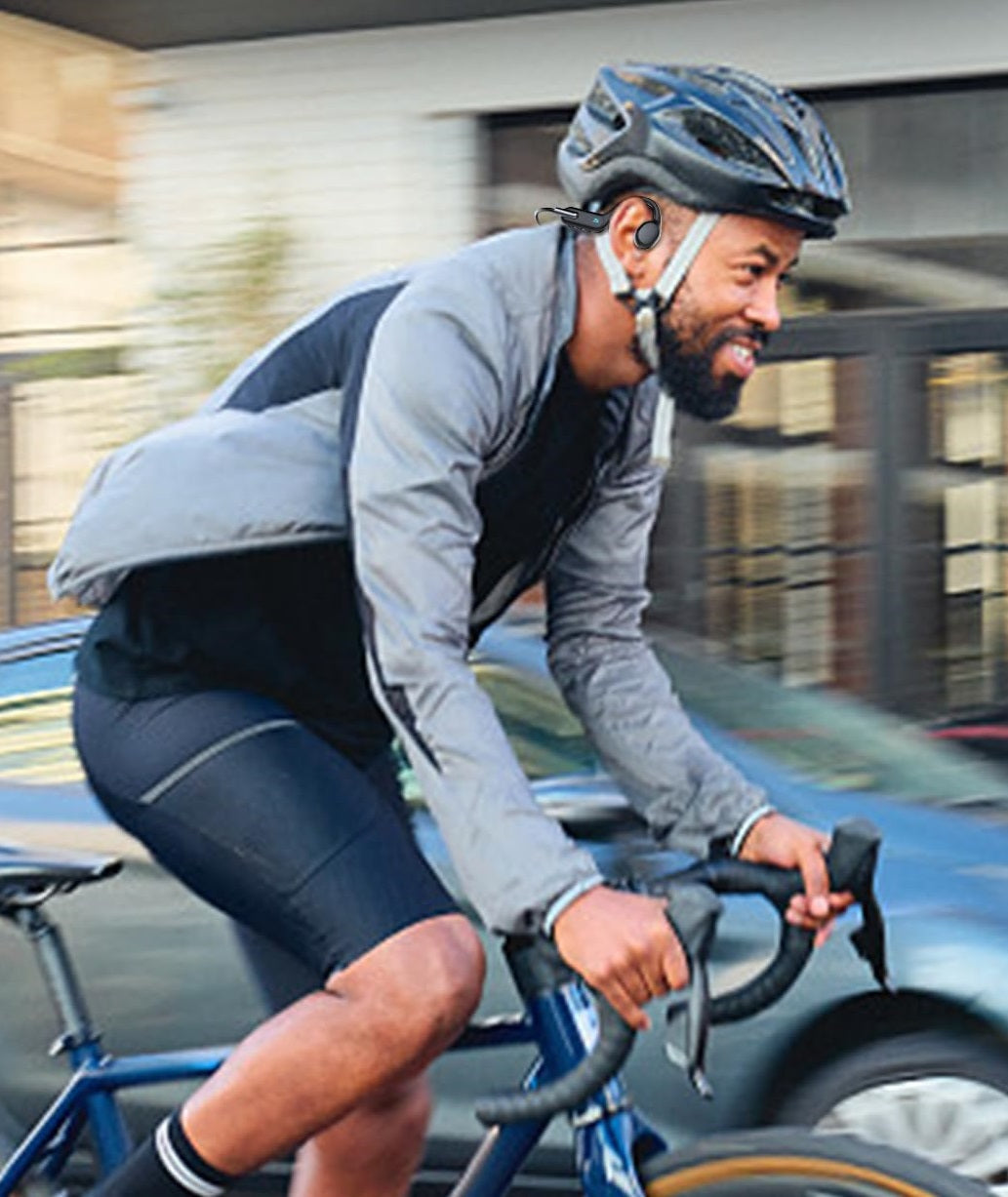 Bluetooth Bone Conduction Headphones with MP3 and Waterproof Design