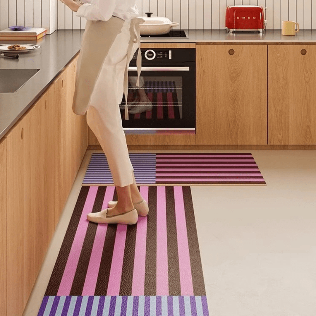 ComfortEase Anti-Fatigue Kitchen Mat with Waterproof Design